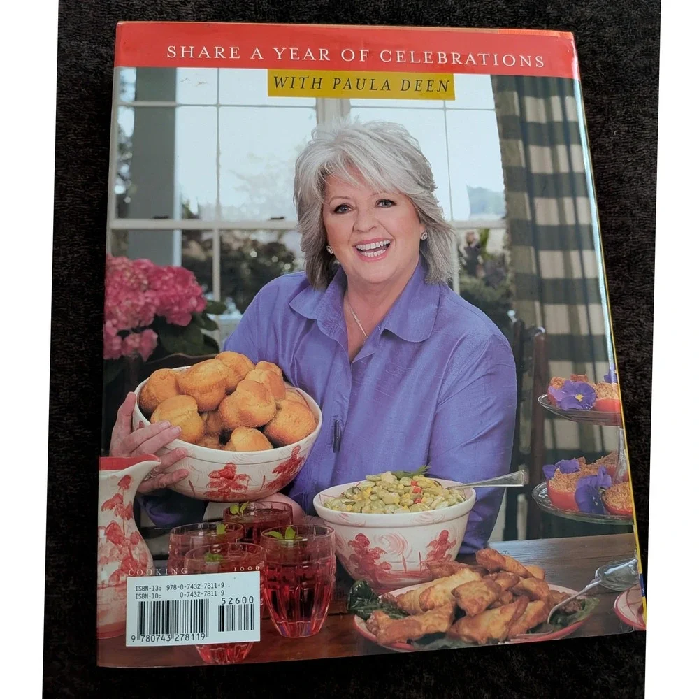 Paula Deen Cookbook Lot 5 Southern Cooking Celebrates Friends Christmas Savannah